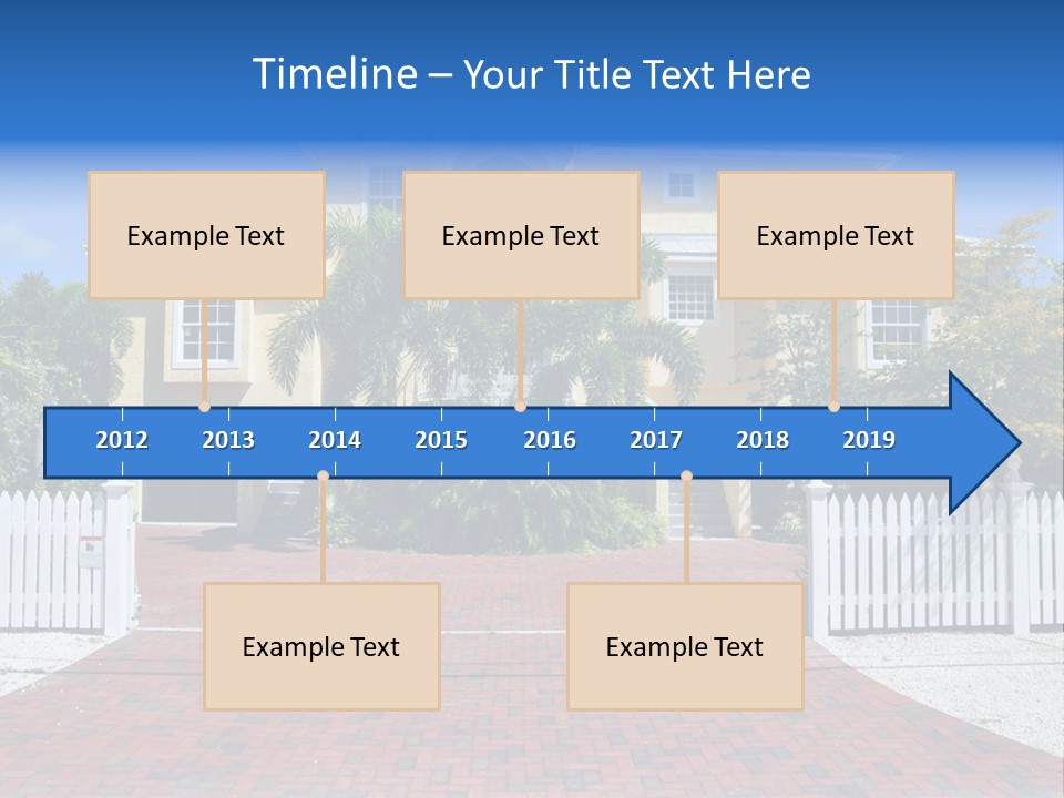 Domicile Palms Lifestyle PowerPoint Template
