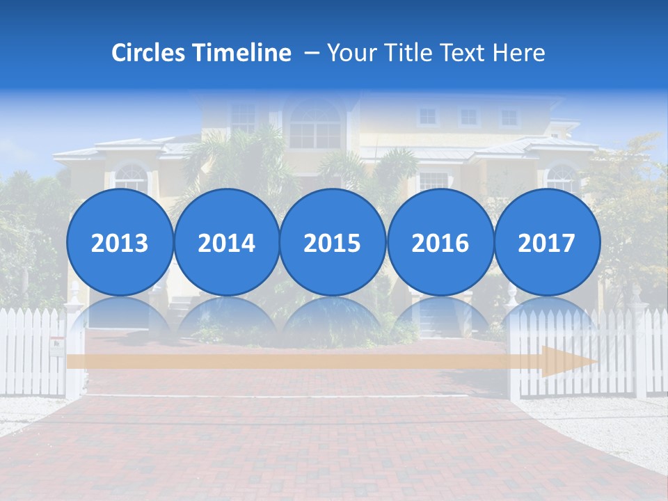 Domicile Palms Lifestyle PowerPoint Template