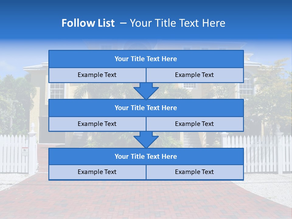 Domicile Palms Lifestyle PowerPoint Template