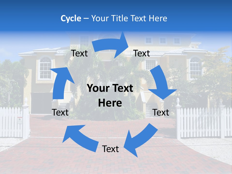 Domicile Palms Lifestyle PowerPoint Template