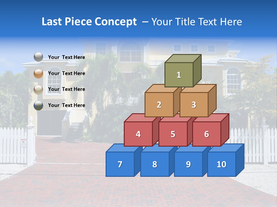 Domicile Palms Lifestyle PowerPoint Template