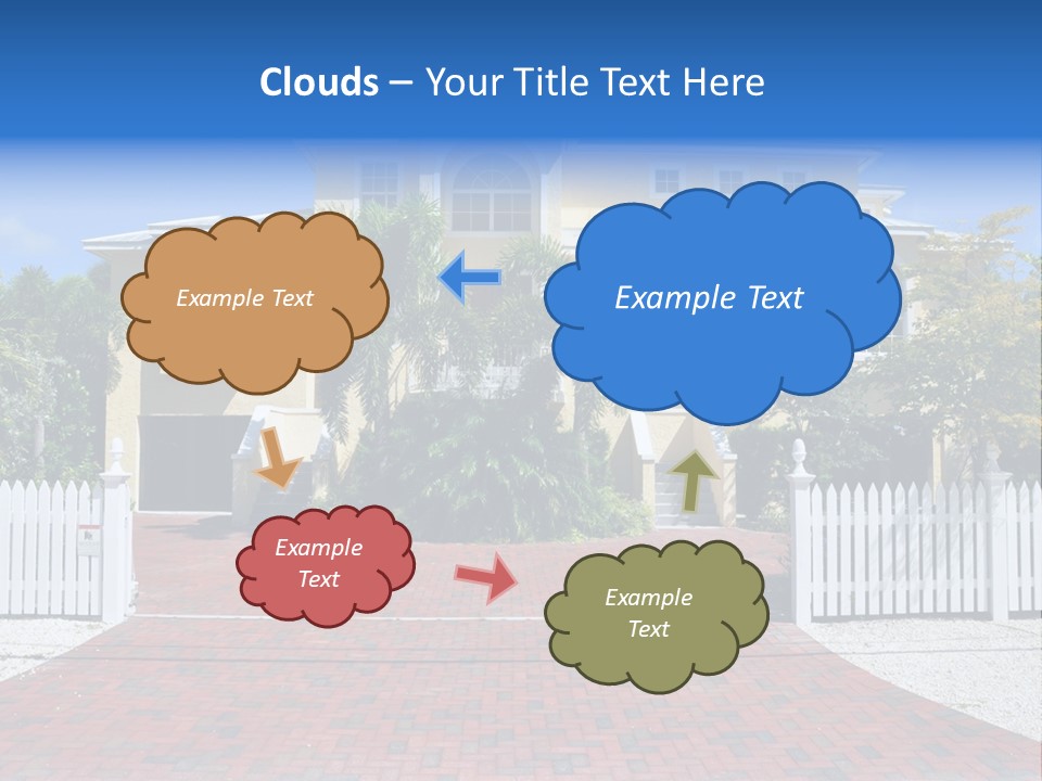 Domicile Palms Lifestyle PowerPoint Template