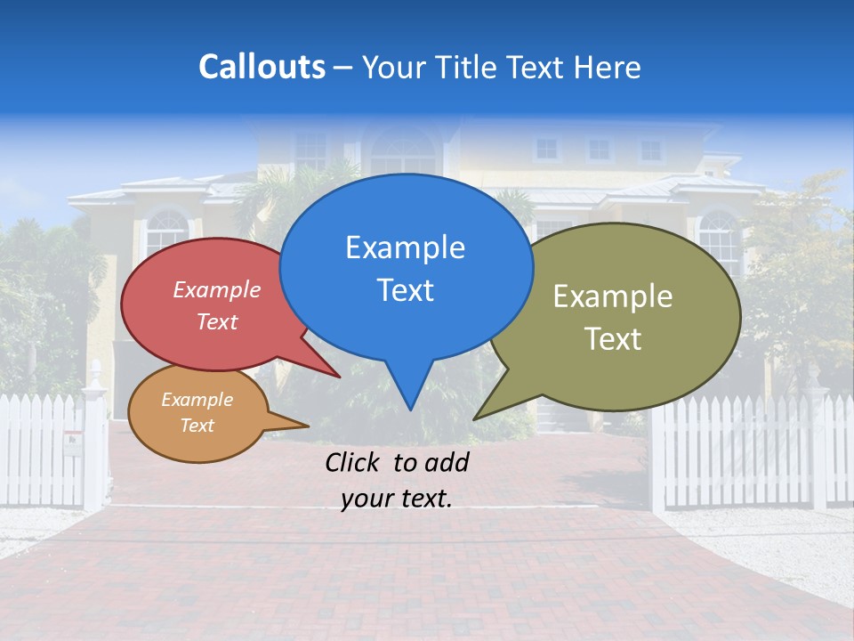 Domicile Palms Lifestyle PowerPoint Template