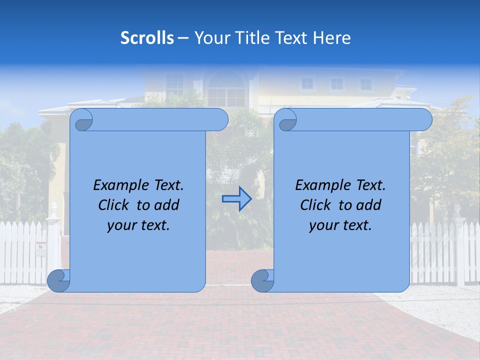 Domicile Palms Lifestyle PowerPoint Template
