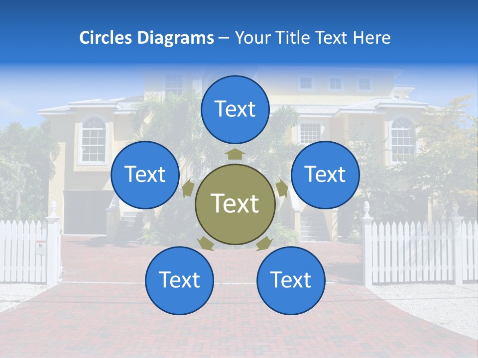Domicile Palms Lifestyle PowerPoint Template