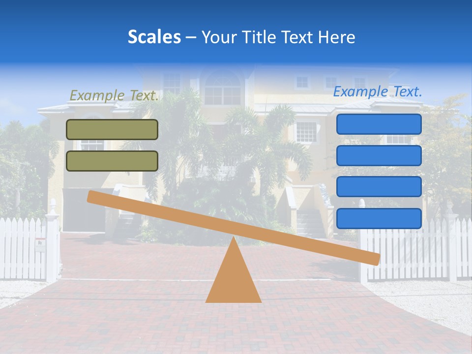 Domicile Palms Lifestyle PowerPoint Template