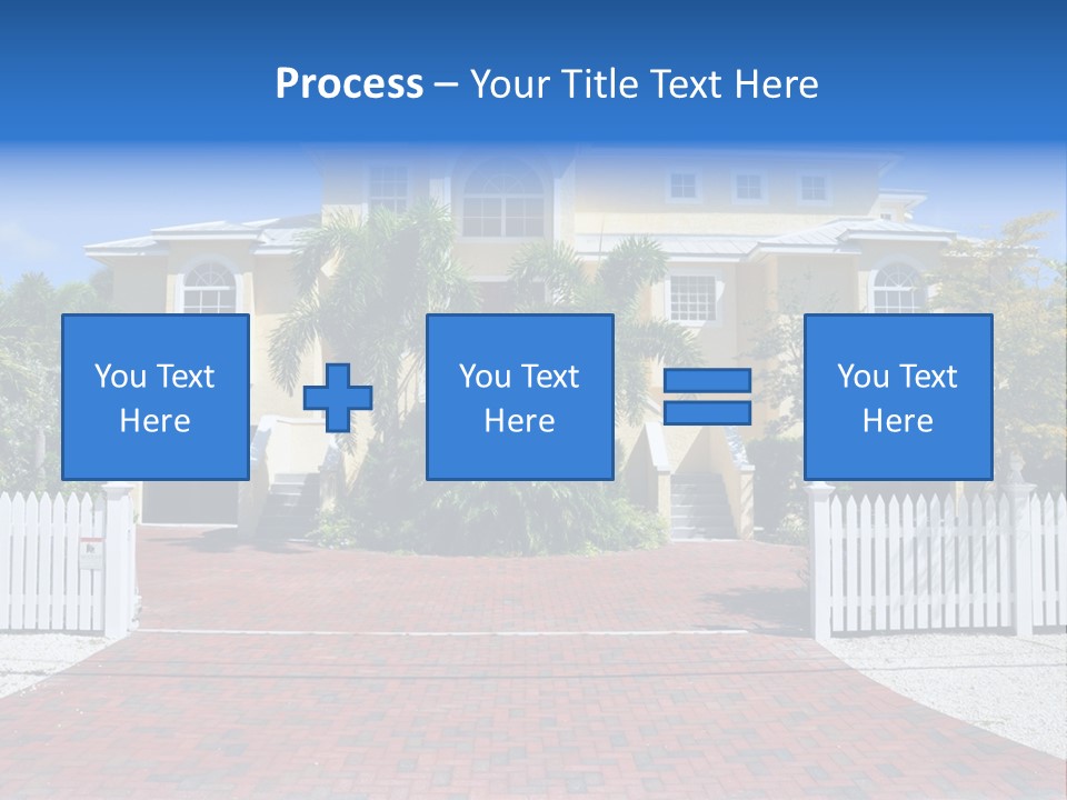 Domicile Palms Lifestyle PowerPoint Template