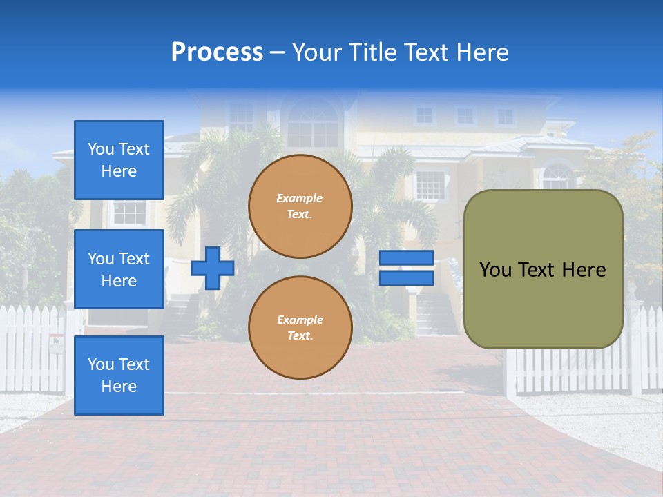 Domicile Palms Lifestyle PowerPoint Template
