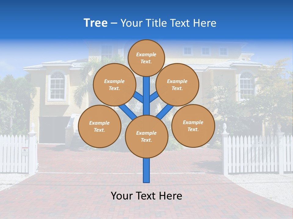 Domicile Palms Lifestyle PowerPoint Template