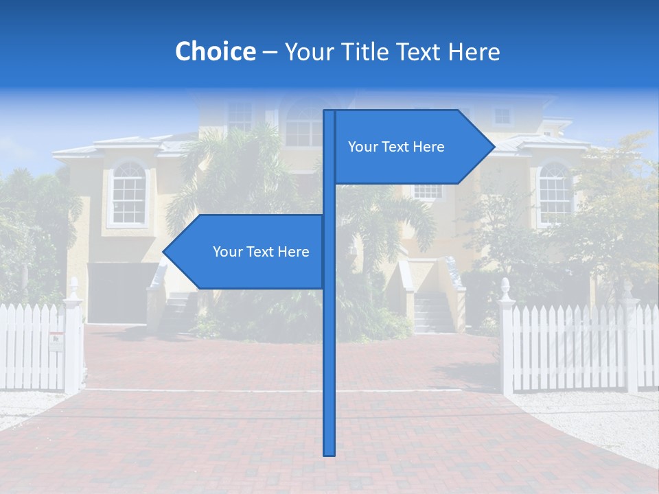 Domicile Palms Lifestyle PowerPoint Template