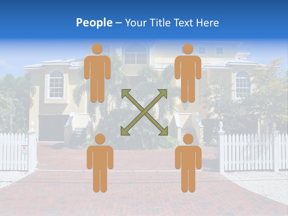 Domicile Palms Lifestyle PowerPoint Template