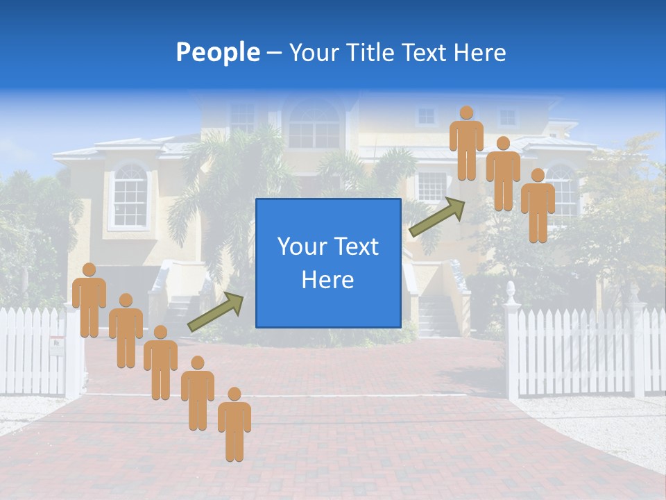 Domicile Palms Lifestyle PowerPoint Template