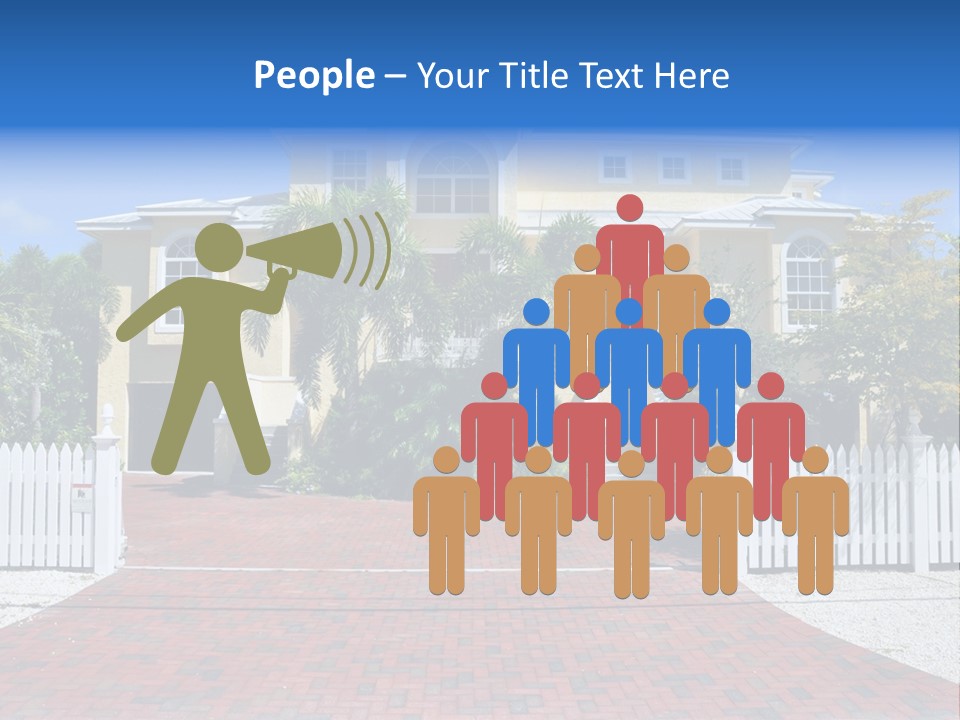 Domicile Palms Lifestyle PowerPoint Template