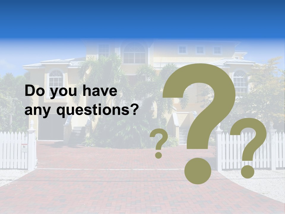 Domicile Palms Lifestyle PowerPoint Template