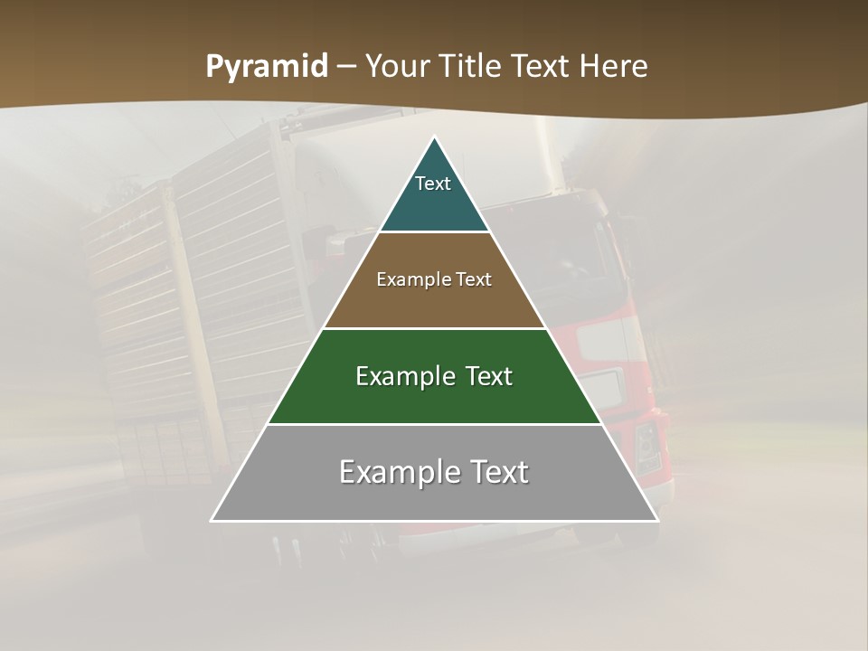 Delivery Speed Diagonal PowerPoint Template