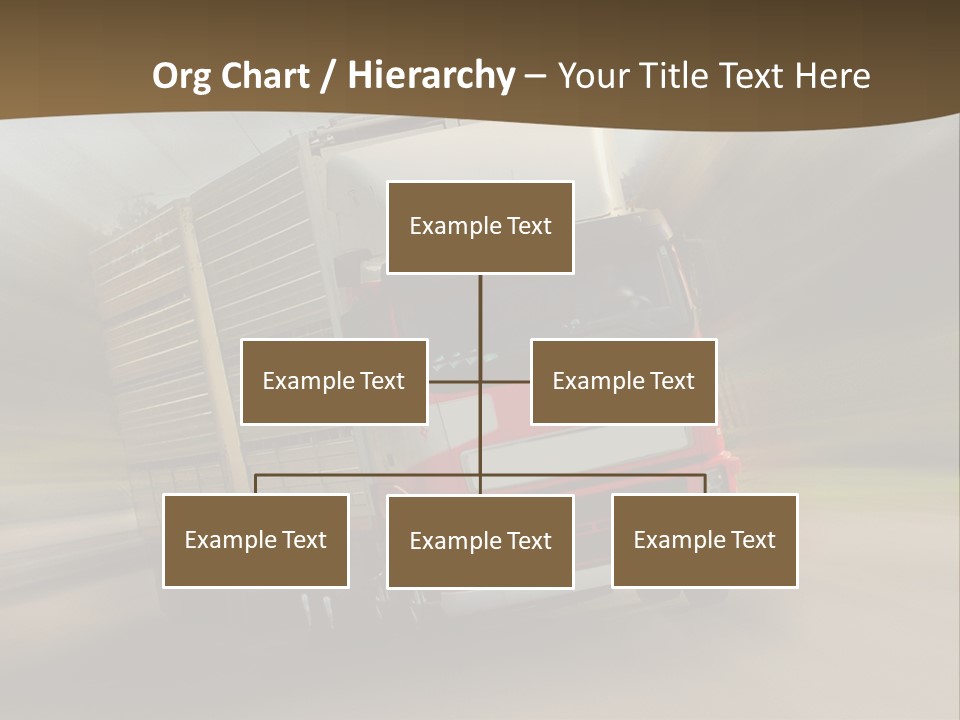 Delivery Speed Diagonal PowerPoint Template