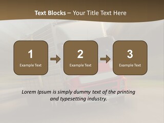 Delivery Speed Diagonal PowerPoint Template