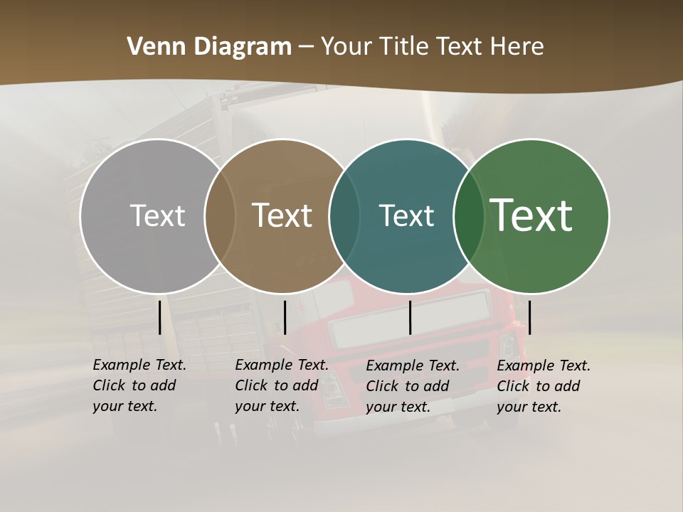 Delivery Speed Diagonal PowerPoint Template
