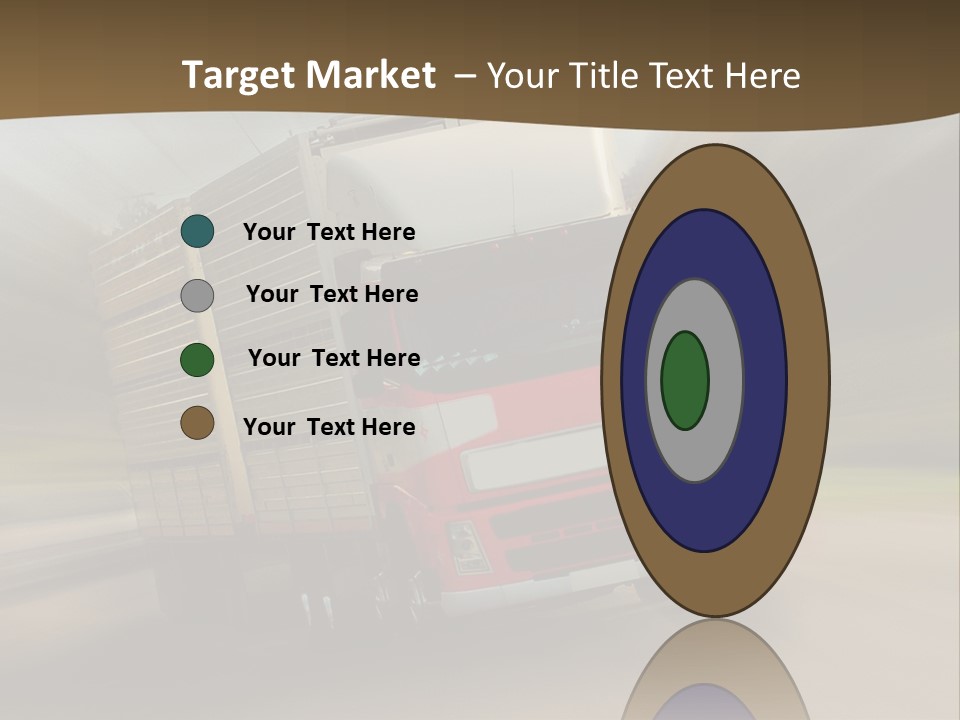 Delivery Speed Diagonal PowerPoint Template