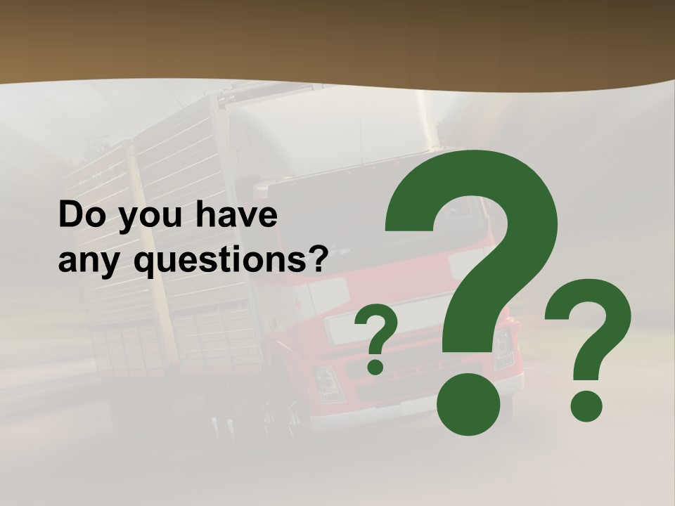 Delivery Speed Diagonal PowerPoint Template