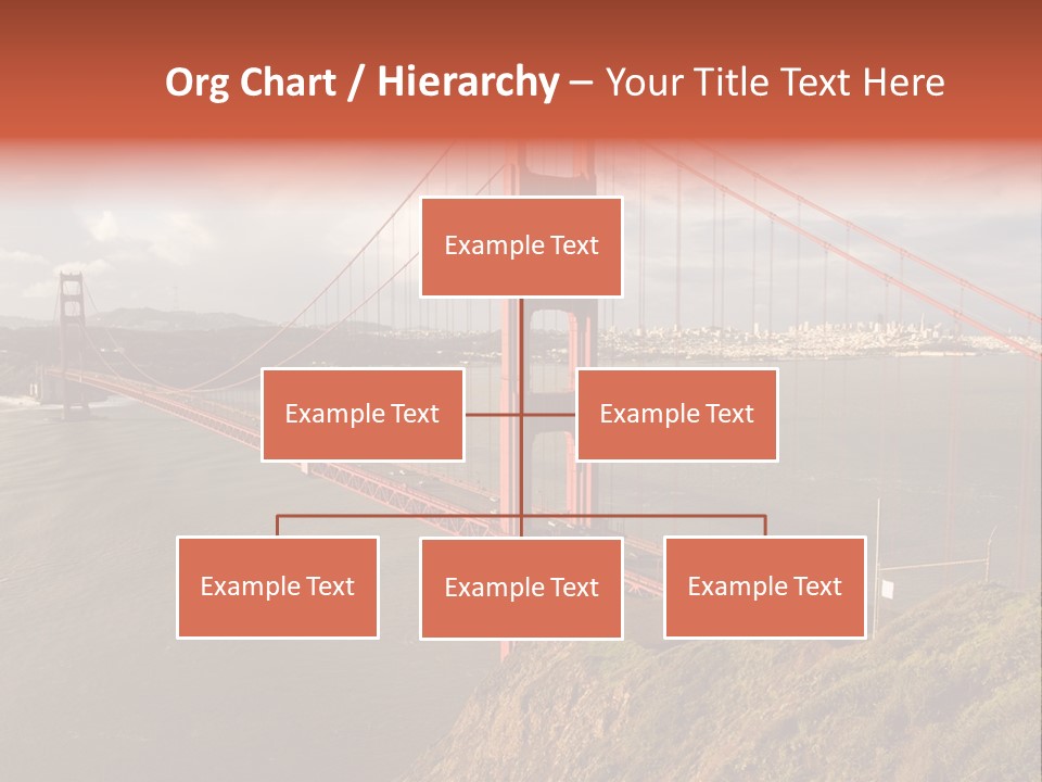 City Scene Gate PowerPoint Template