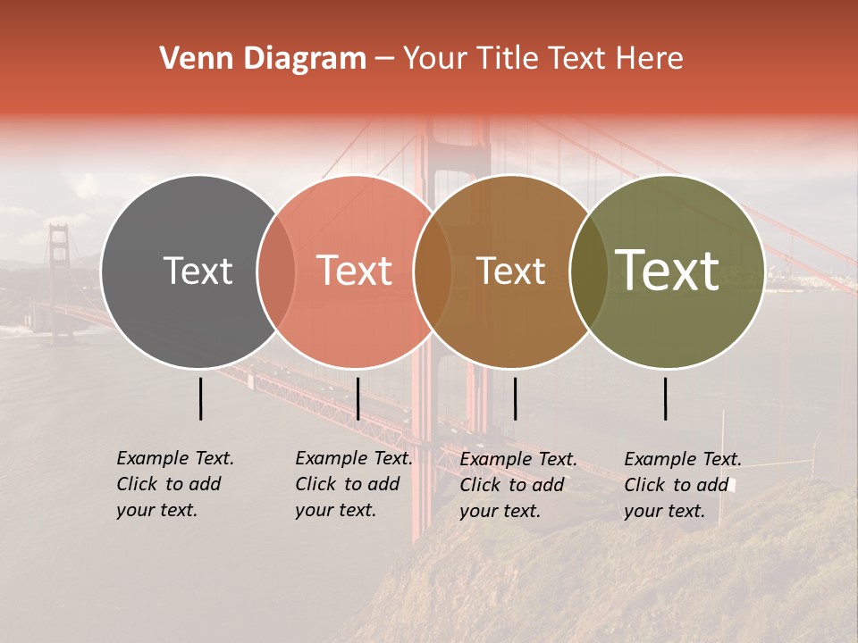 City Scene Gate PowerPoint Template