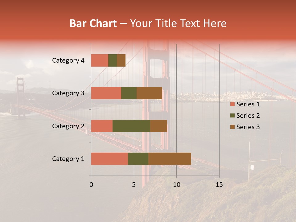 City Scene Gate PowerPoint Template