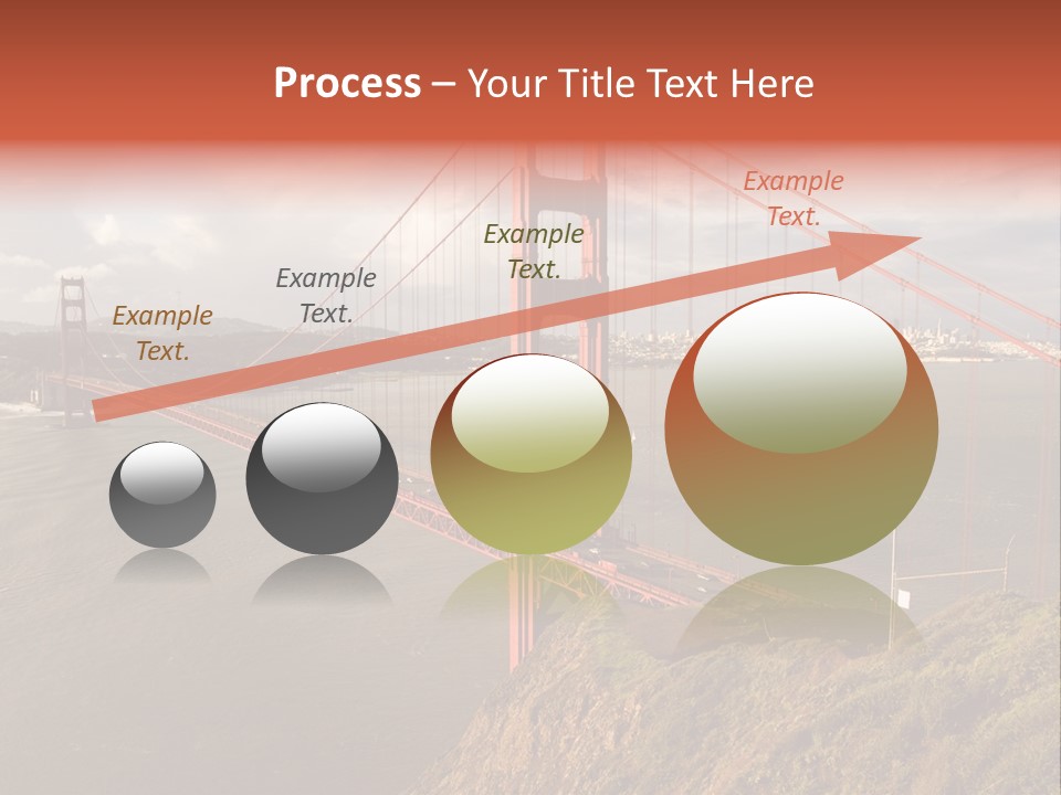 City Scene Gate PowerPoint Template