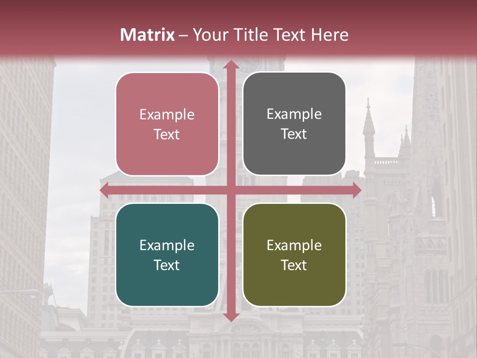Street Market Mayor PowerPoint Template
