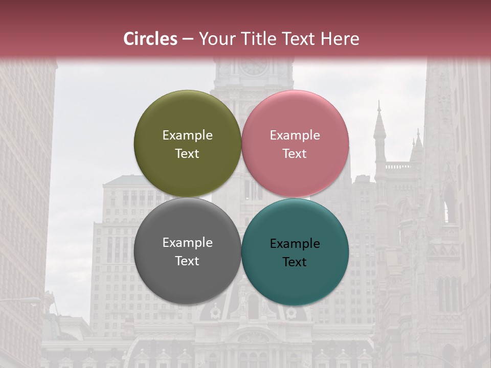 Street Market Mayor PowerPoint Template