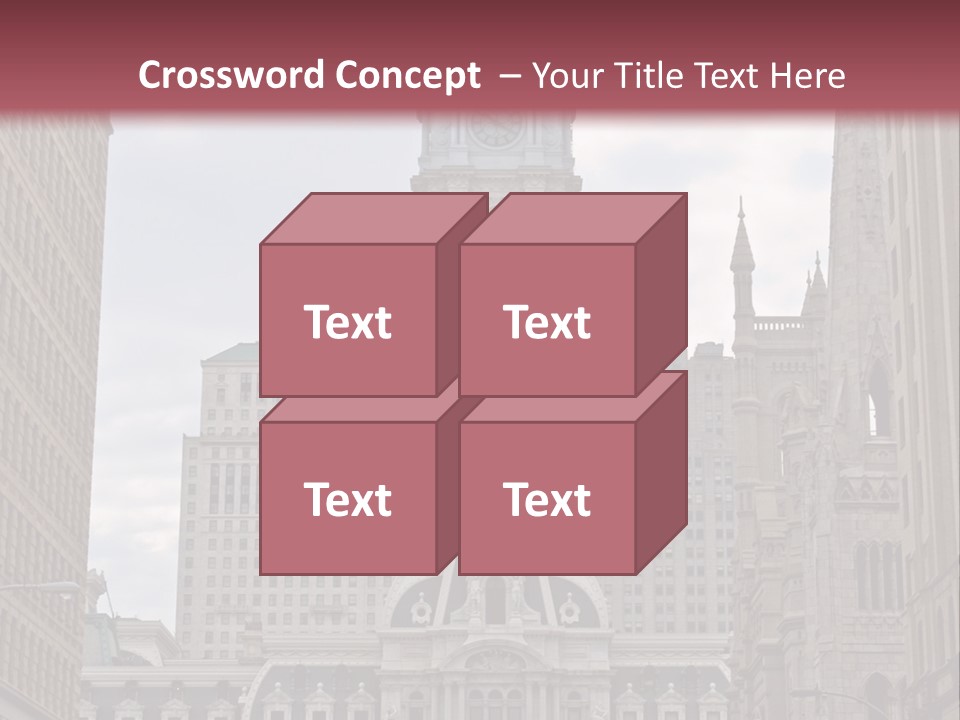 Street Market Mayor PowerPoint Template