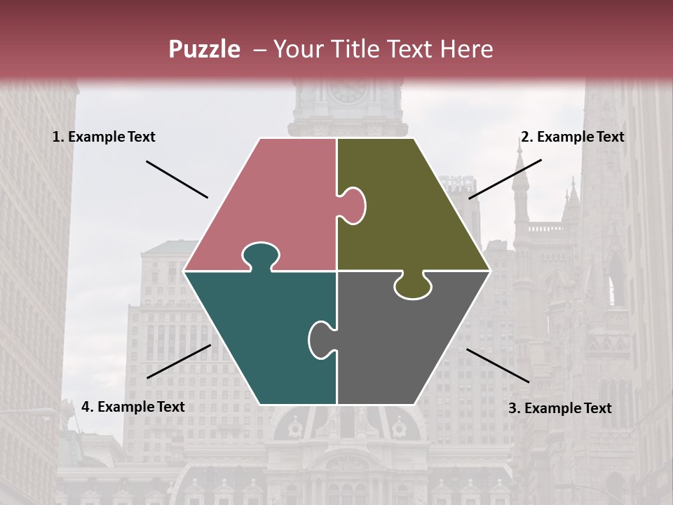 Street Market Mayor PowerPoint Template