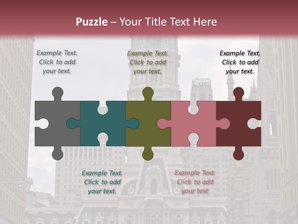 Street Market Mayor PowerPoint Template