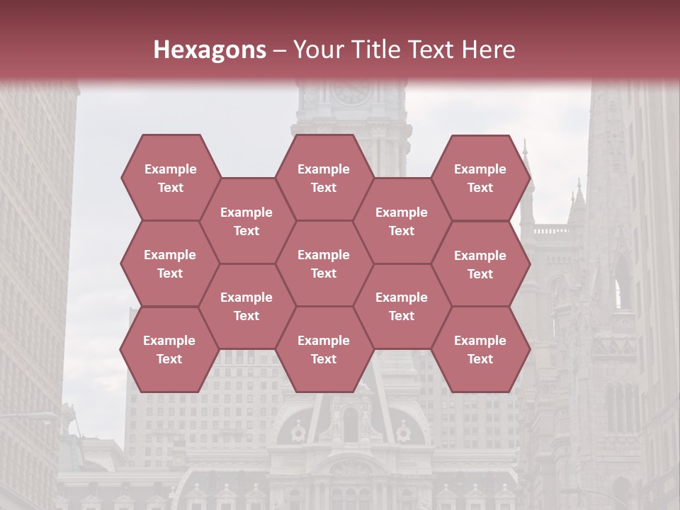 Street Market Mayor PowerPoint Template