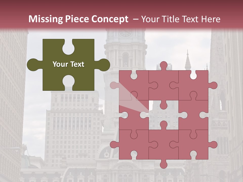 Street Market Mayor PowerPoint Template