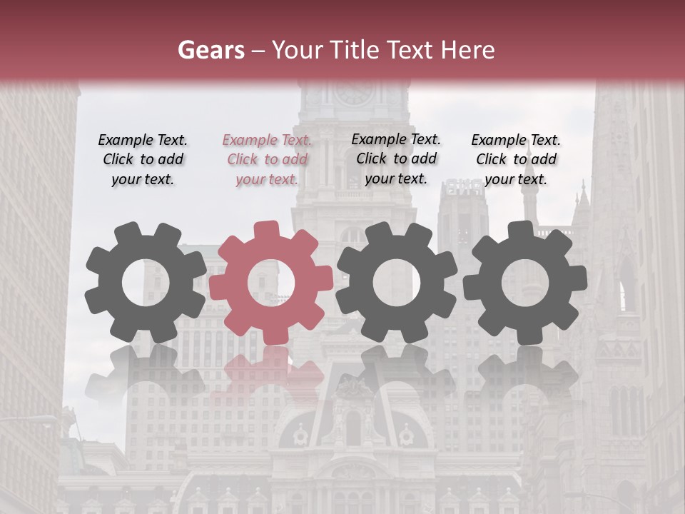 Street Market Mayor PowerPoint Template