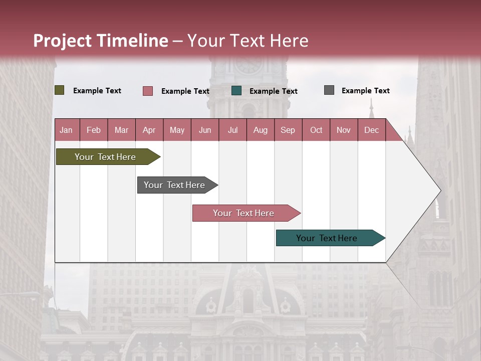 Street Market Mayor PowerPoint Template