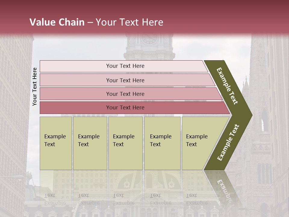 Street Market Mayor PowerPoint Template