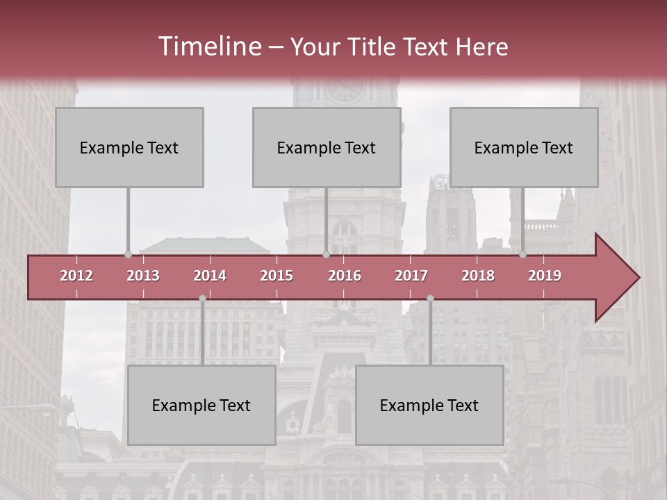 Street Market Mayor PowerPoint Template