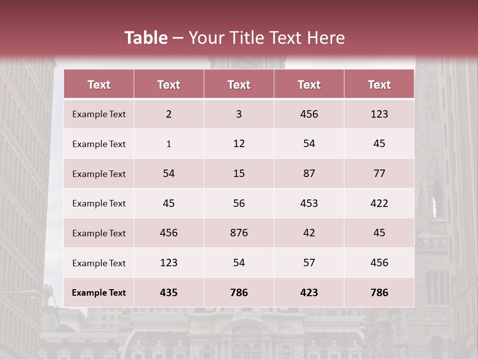 Street Market Mayor PowerPoint Template