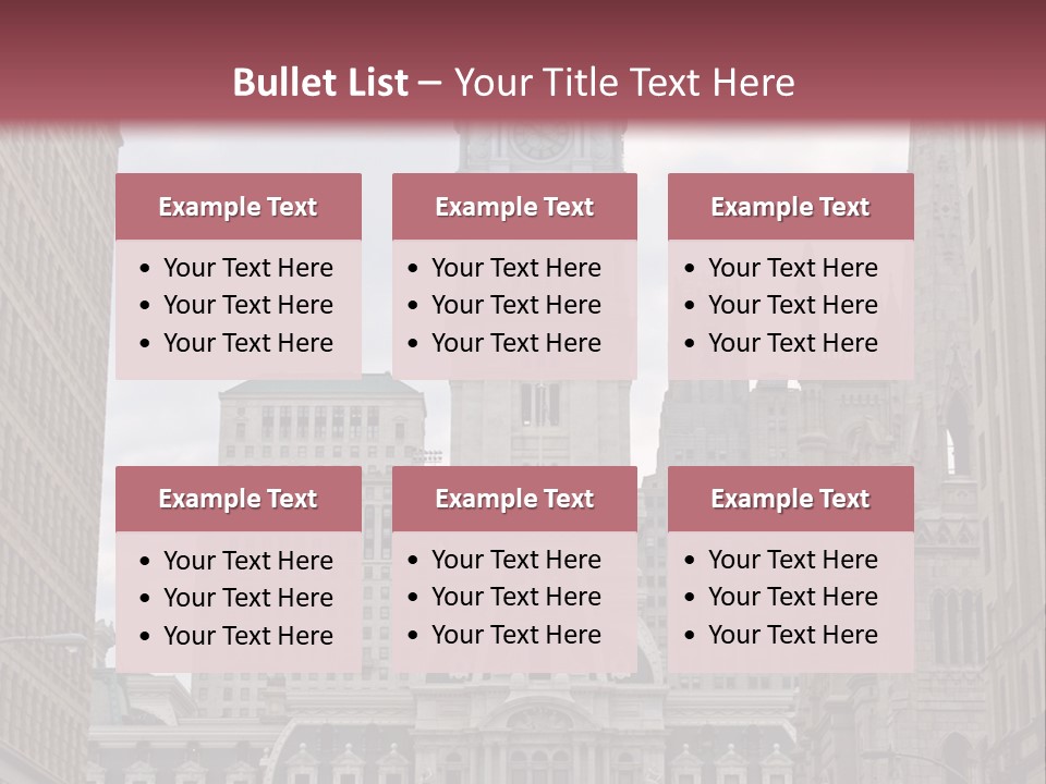 Street Market Mayor PowerPoint Template