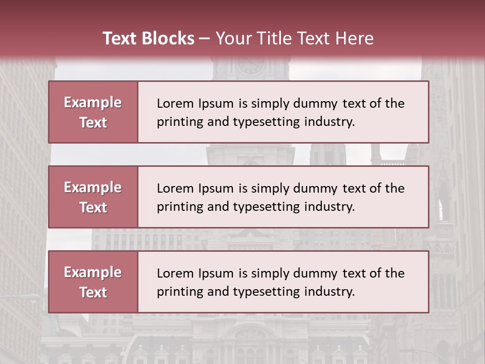 Street Market Mayor PowerPoint Template