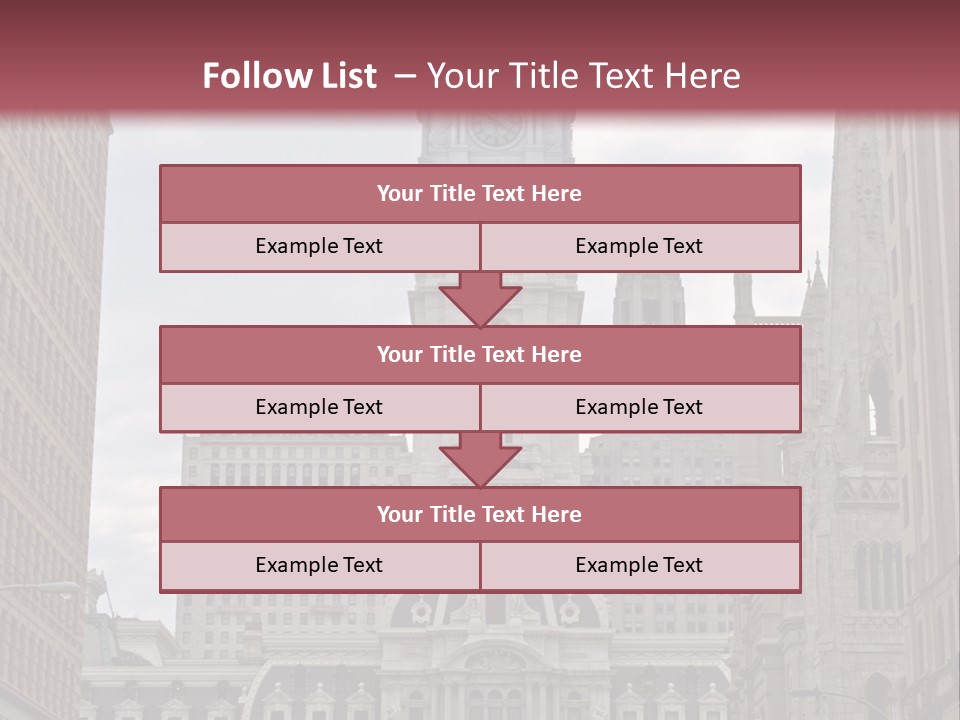 Street Market Mayor PowerPoint Template