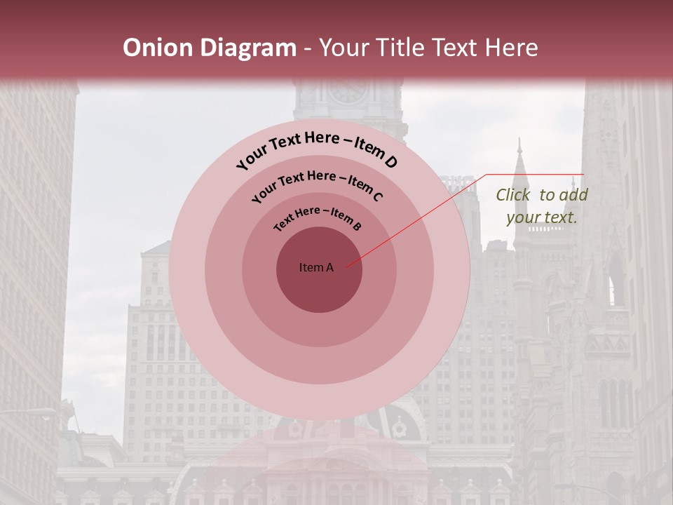 Street Market Mayor PowerPoint Template