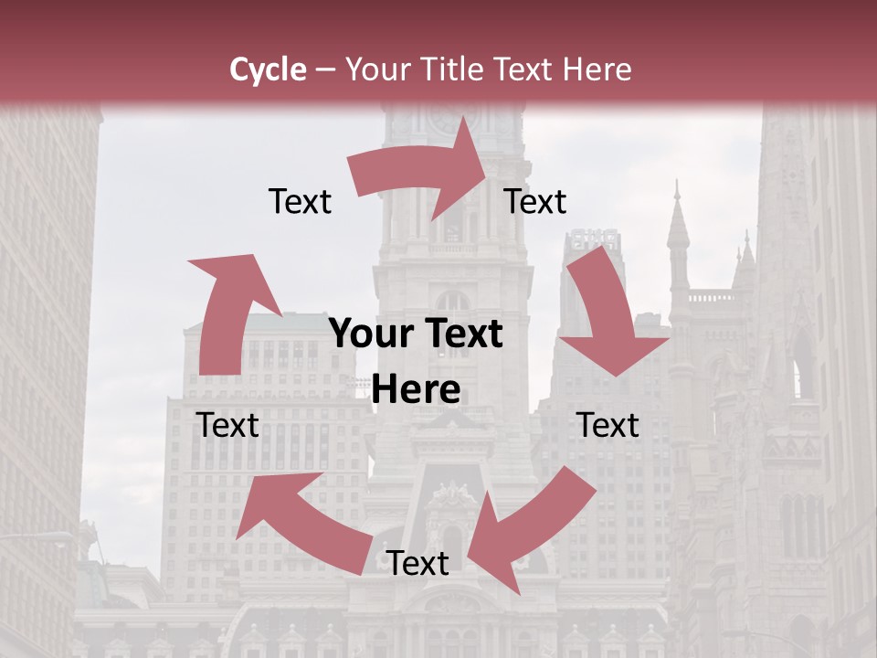 Street Market Mayor PowerPoint Template