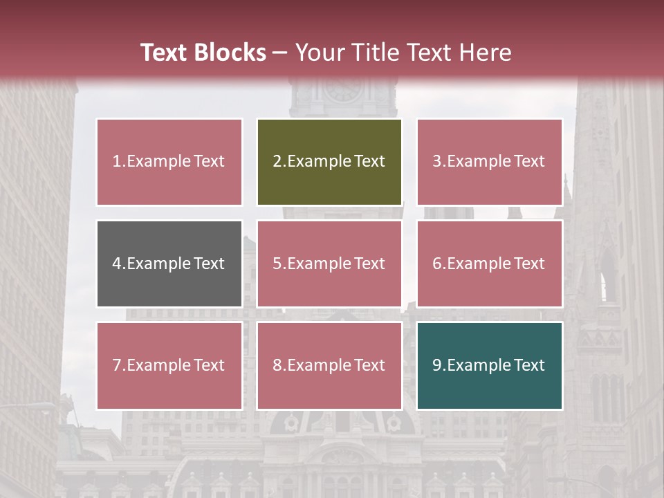 Street Market Mayor PowerPoint Template