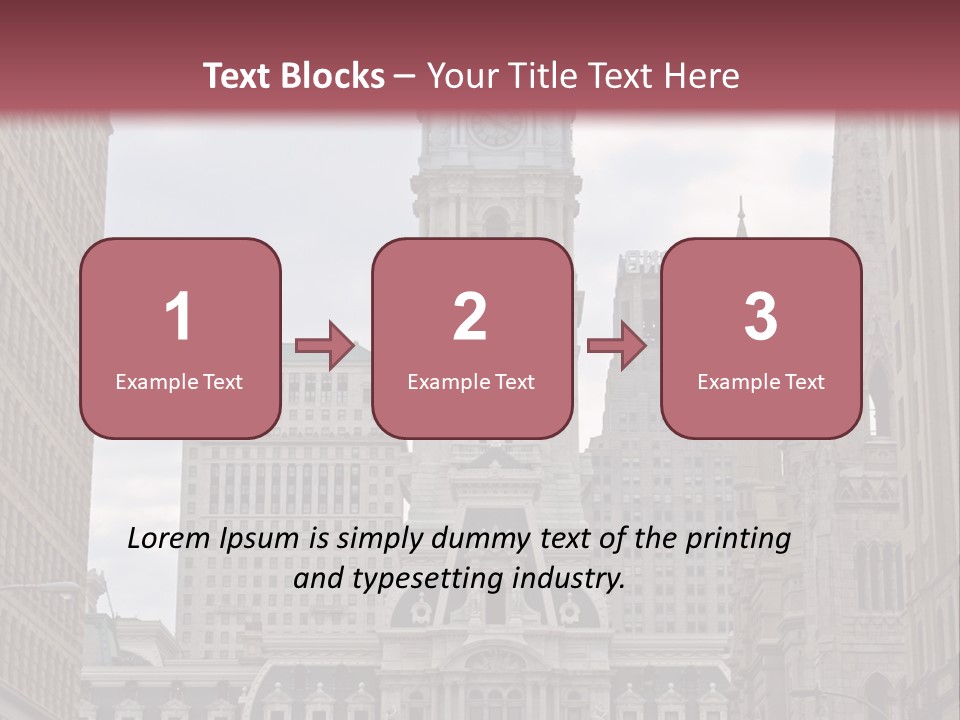 Street Market Mayor PowerPoint Template