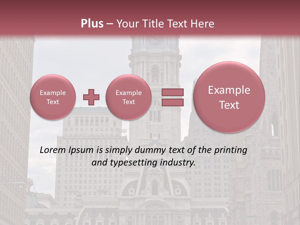 Street Market Mayor PowerPoint Template