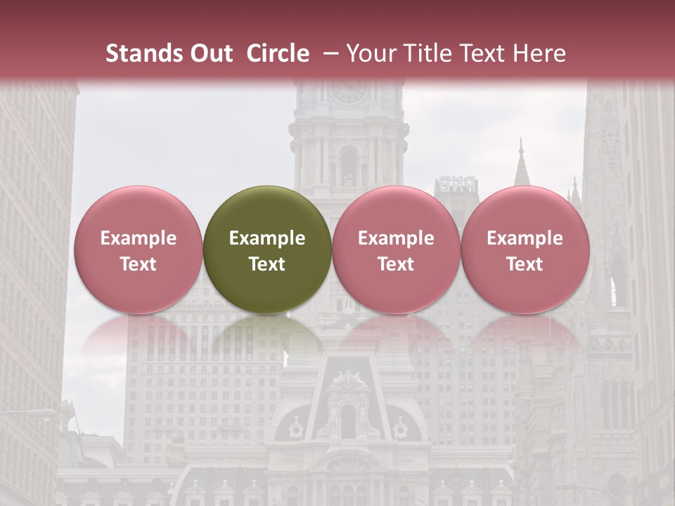 Street Market Mayor PowerPoint Template