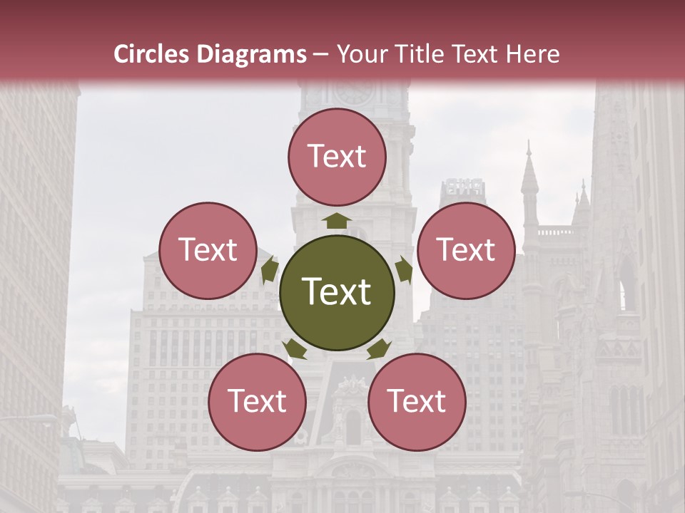 Street Market Mayor PowerPoint Template